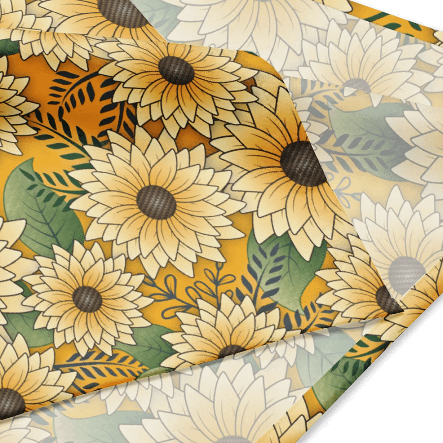 Sunflower Bliss All-Over Bandana product image (1)
