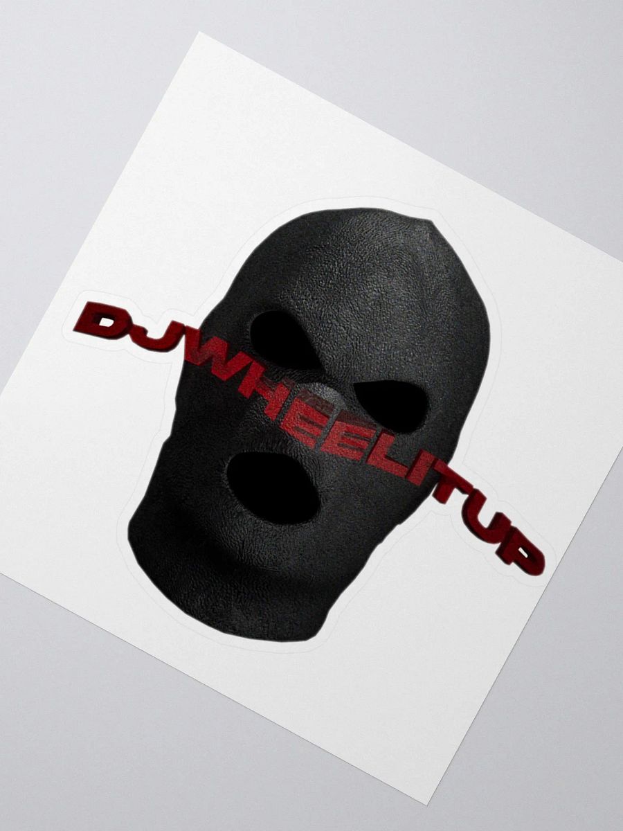 Dj Wheel It Up | Balaclava Sticker | Variation 01 product image (2)