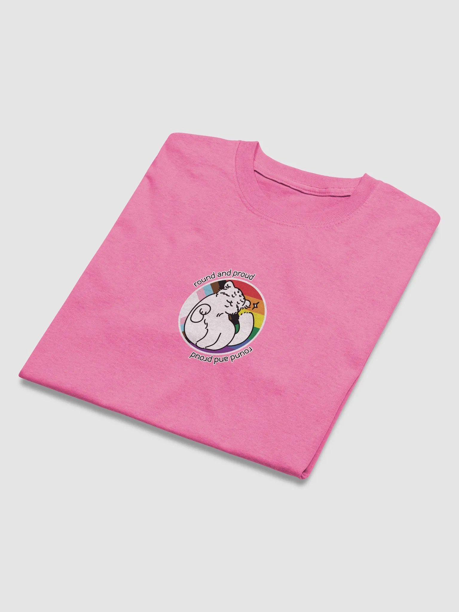 Round and Proud Manul Pride Version - Gildan Unisex T-Shirt product image (43)