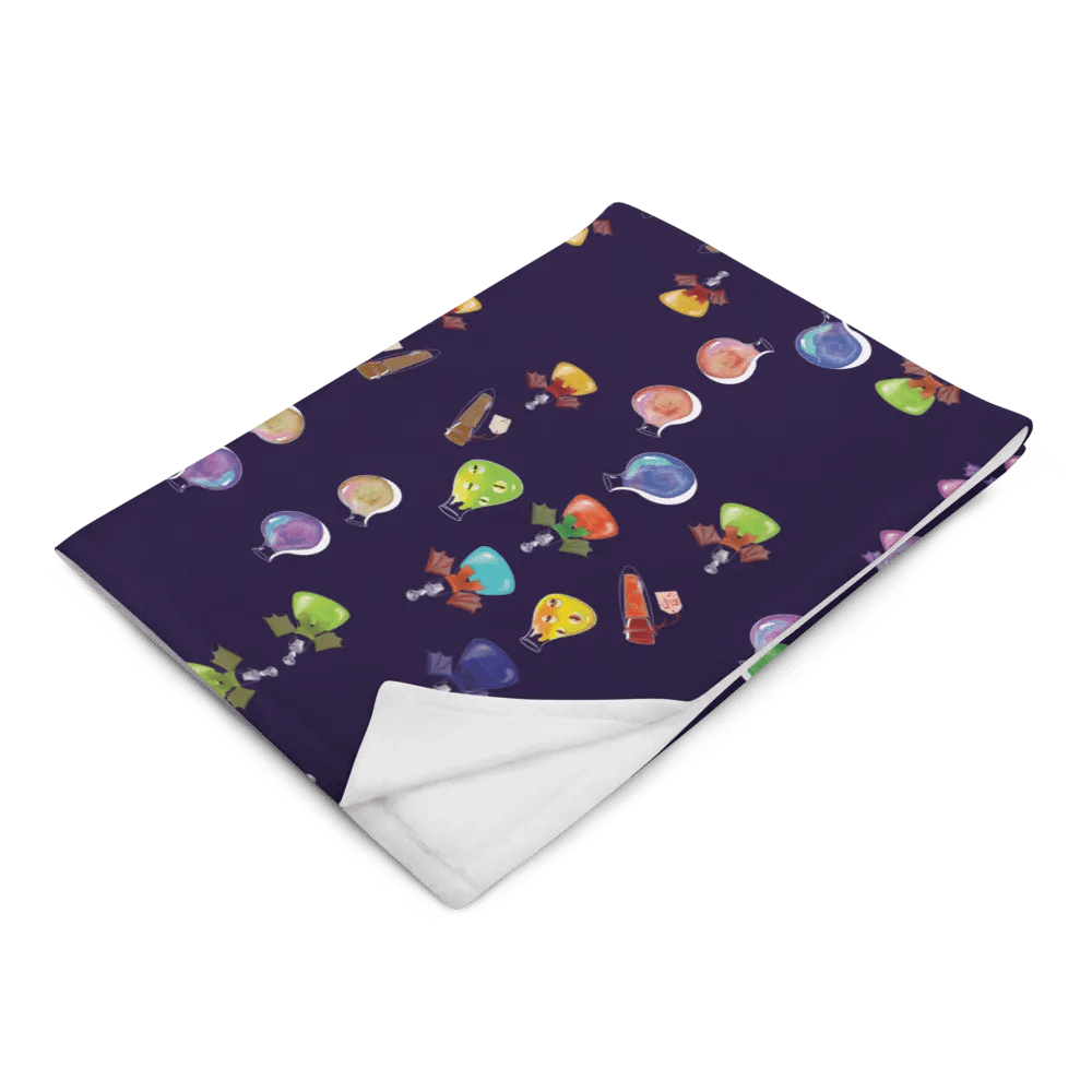 Potion Print Throw Blanket product image (14)