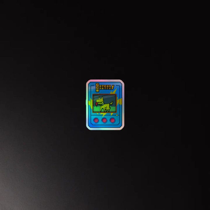 Gotcha Gremmy! [RARE Blue/Yellow] - Sticker product image (2)