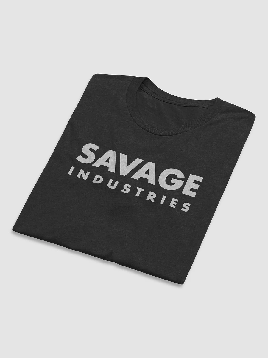 Savage Industries (Black) (Tri-blend Tee) product image (6)