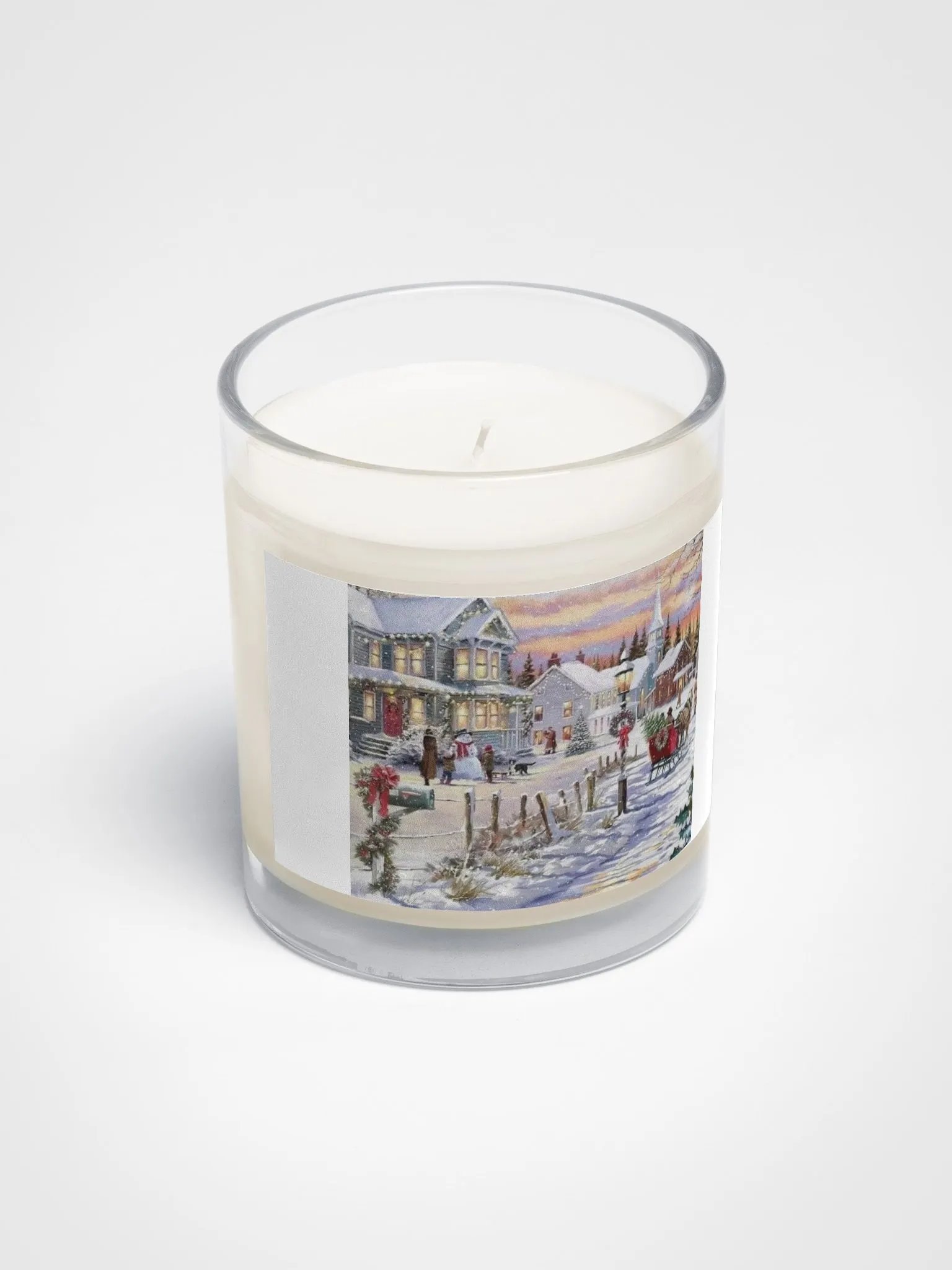 Christmas scene Soy Wax Candle product image (2)