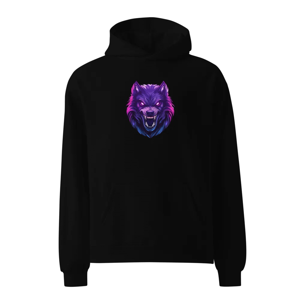 Vivid Wolf Spirit Oversized Hoodie product image (1)
