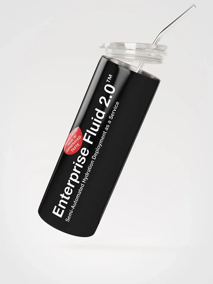 Enterprise Fluid 2.0 - Stainless Steel Tumbler (Black) product image (2)