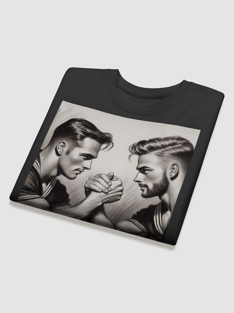 Classic Sweat Shirt. Come and Get It Sailors Gay Pride Graphic Design product image (4)
