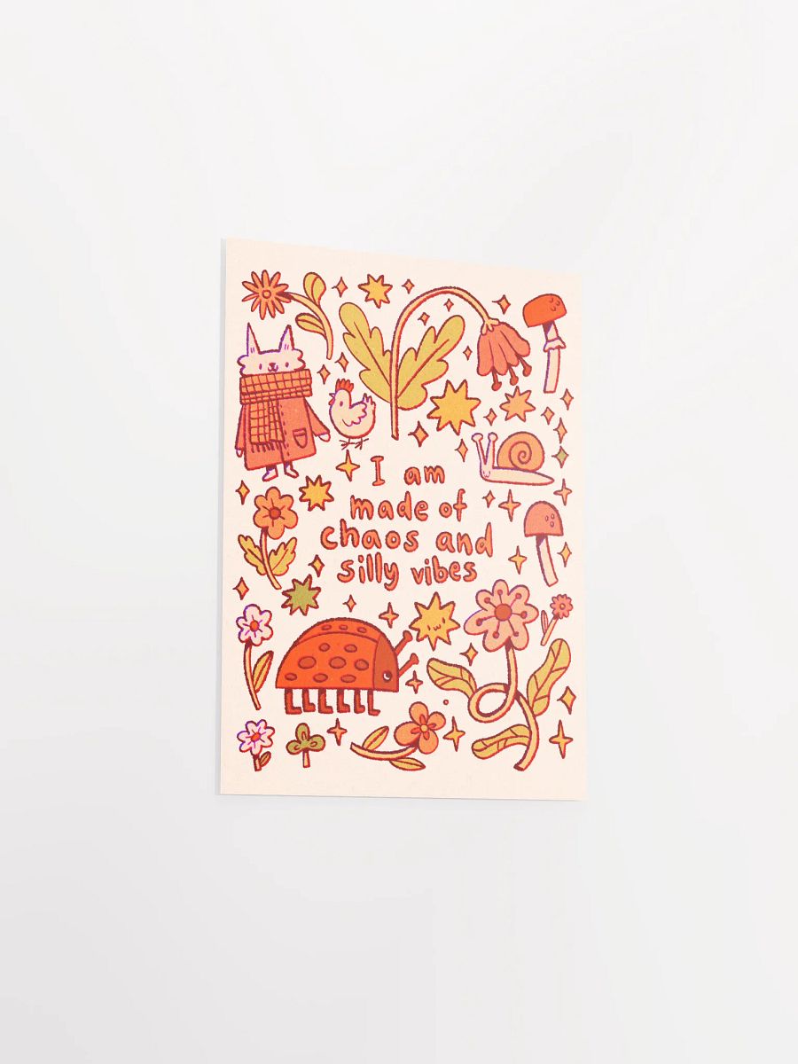 Chaos & Silly Vibes Print product image (4)