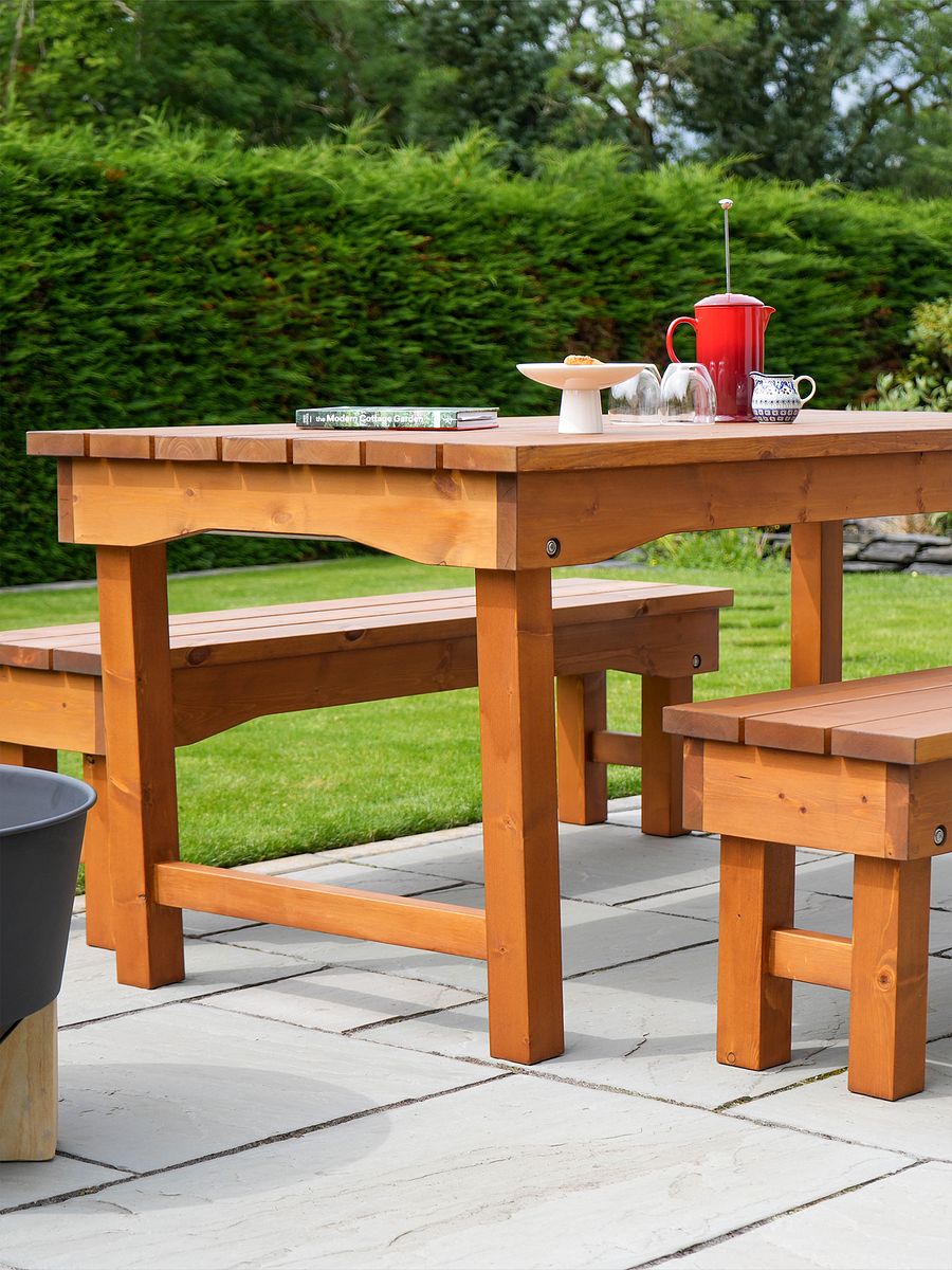Folding Patio Table & Benches | Digital Plans product image (4)