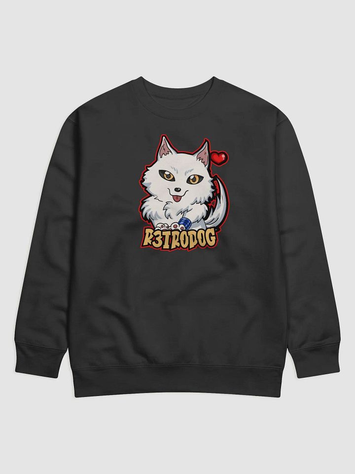 R3TRODOG Cartoon Dog Premium Sweatshirt product image (1)