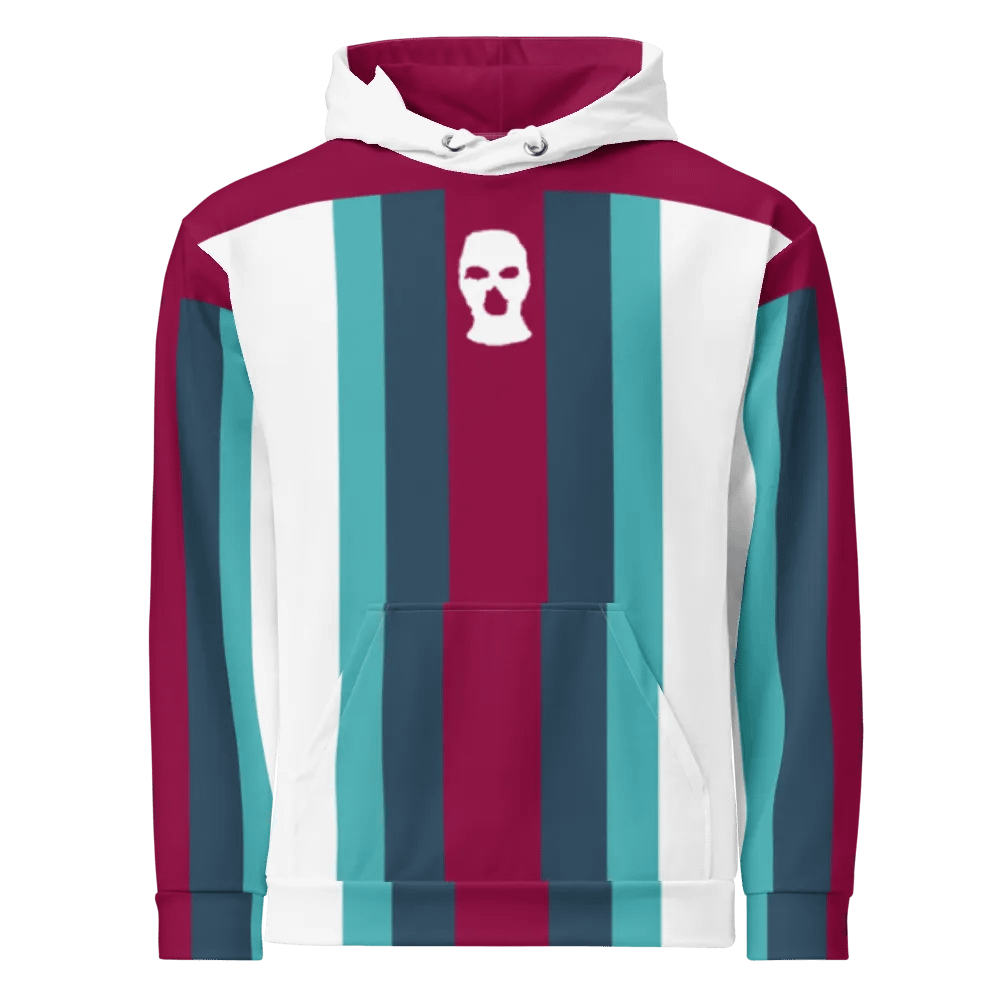 WHITE SKI MASK BLEND HOODIE product image (1)