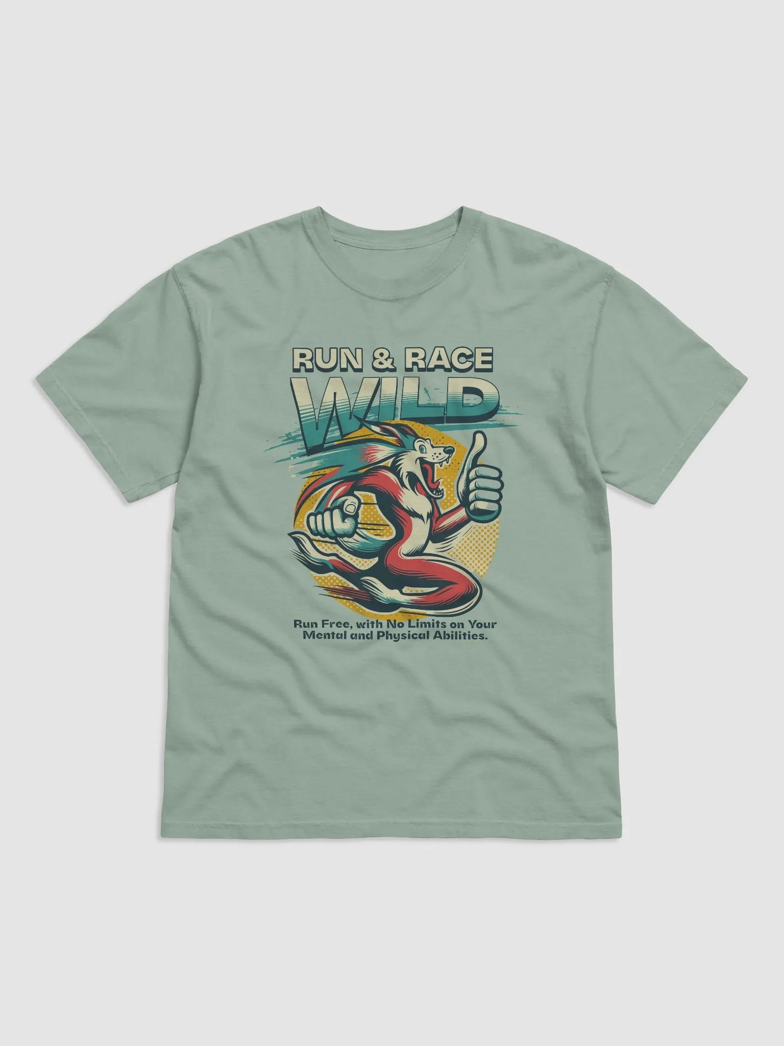 Wild Wolf Thumbs-Up Tee product image (1)