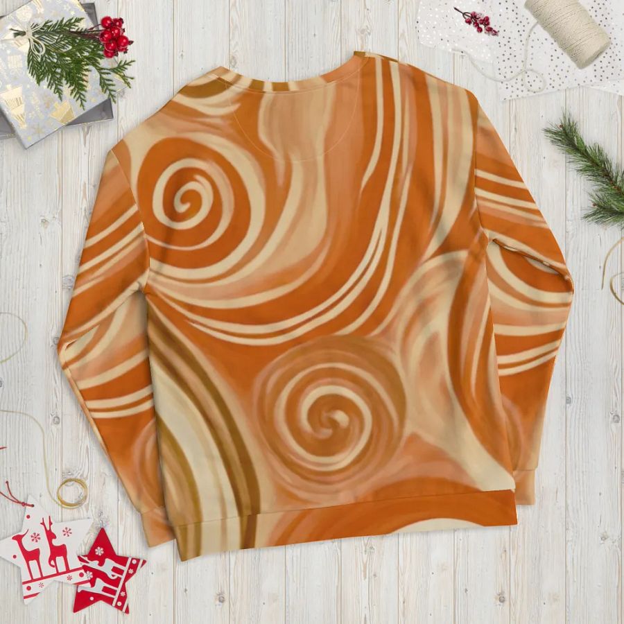 Funky Latte Liquid Tie-Dye Sweatshirt product image (6)