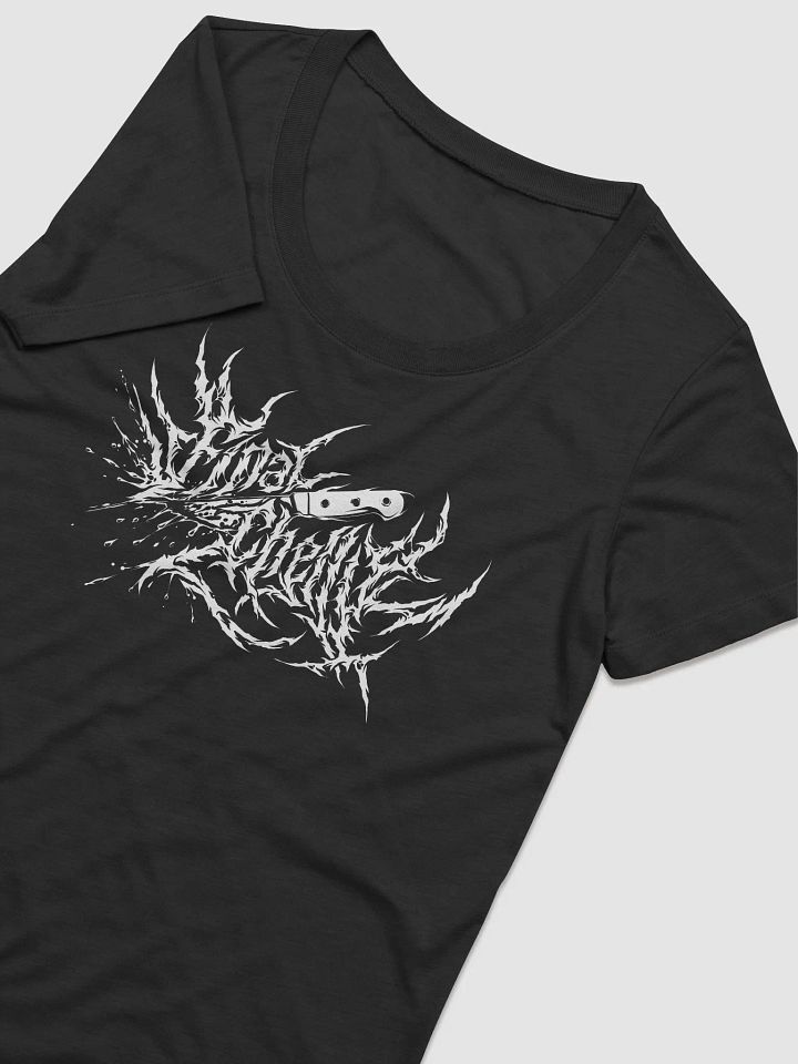 Keep It Metal White Logo Womens Triblend Printed Tee product image (2)