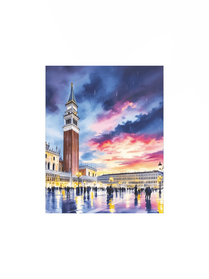 St. Mark's Square, Venice-Vibrant Matte Poster: Transform Your Space! product image (5)