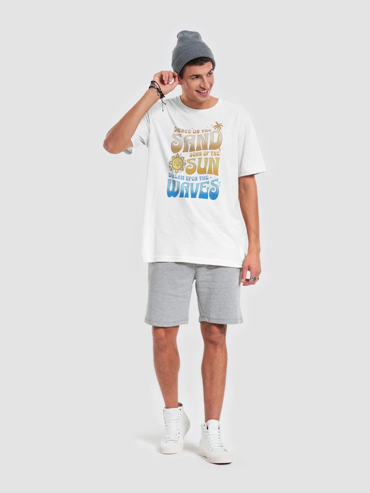 Sand, Sun, Waves, Beach T-Shirt (Beach Collection) product image (1)