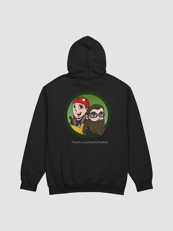 Silent Twitch Logo Hoodie Light Color product image (4)
