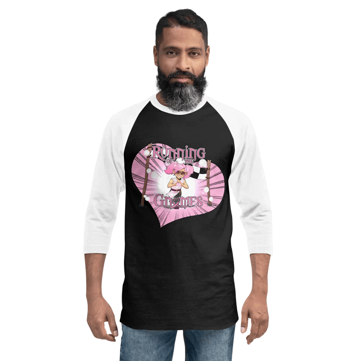 Running of the Gnomes Heart Racer- by Mischi - Raglan Tee product image (2)