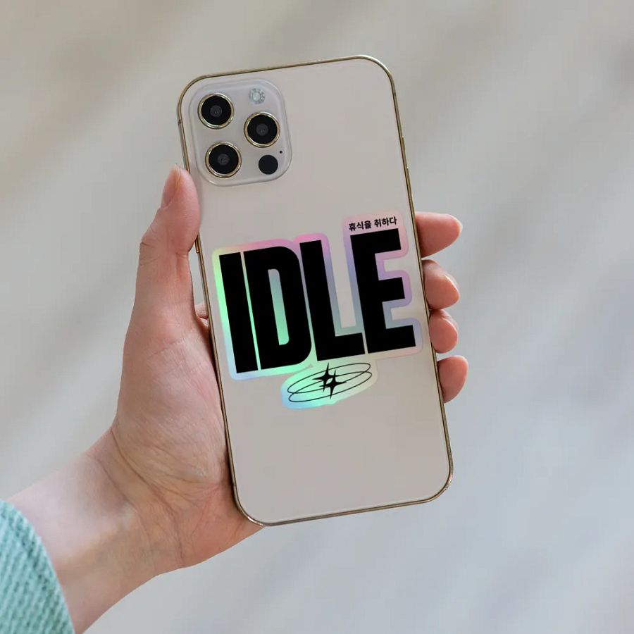 Idle Holo Sticker product image (6)