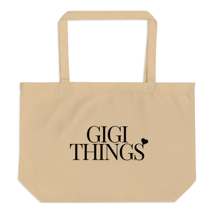 Gigi Things Organic Canvas Tote product image (1)