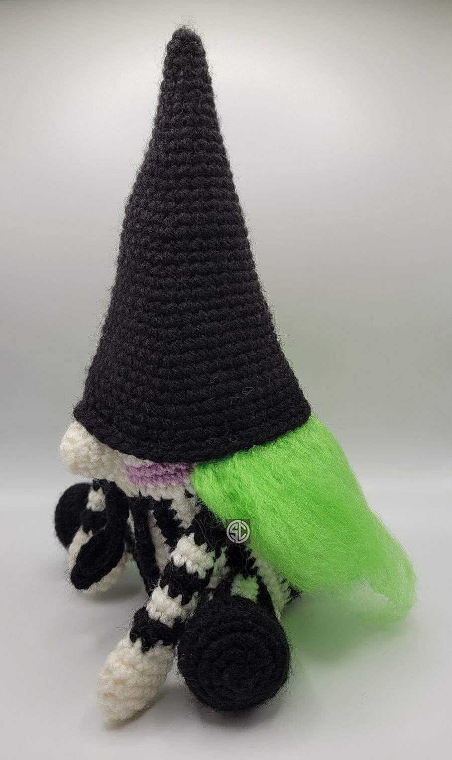 Horror Gnome Crochet Doll - Made to Order 🐑 product image (2)