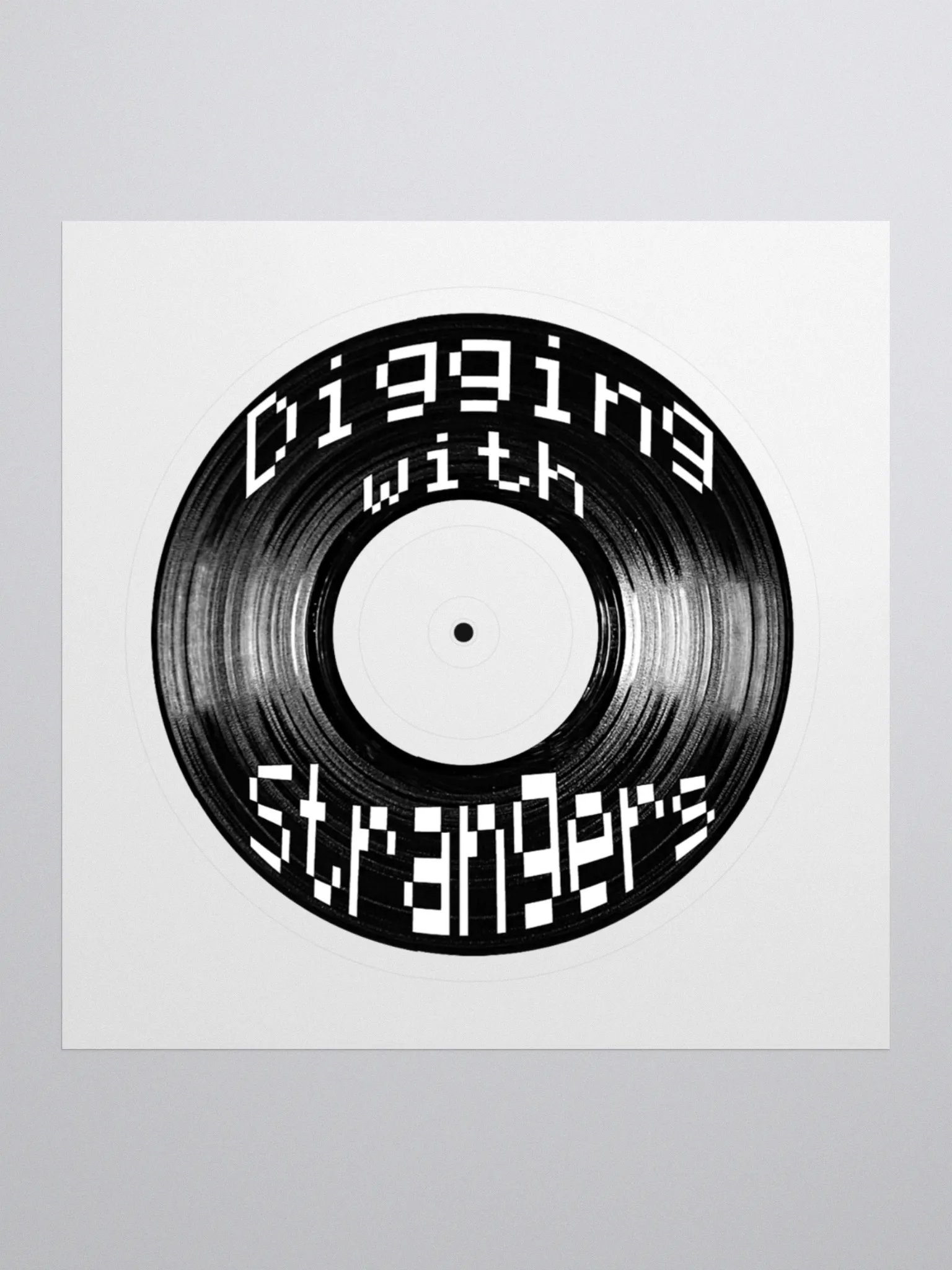 Digging with Strangers Sticker product image (1)