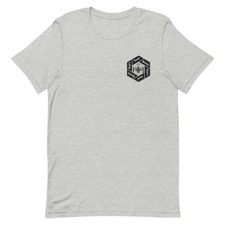 That's Good Money Embroidered Shirt - Gray product image (1)