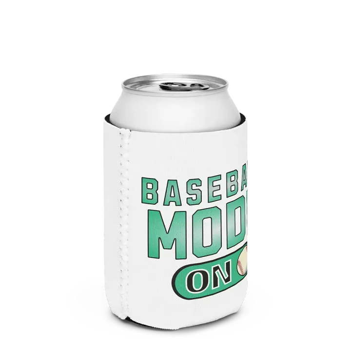 Baseball Mode On Can Cooler product image (2)