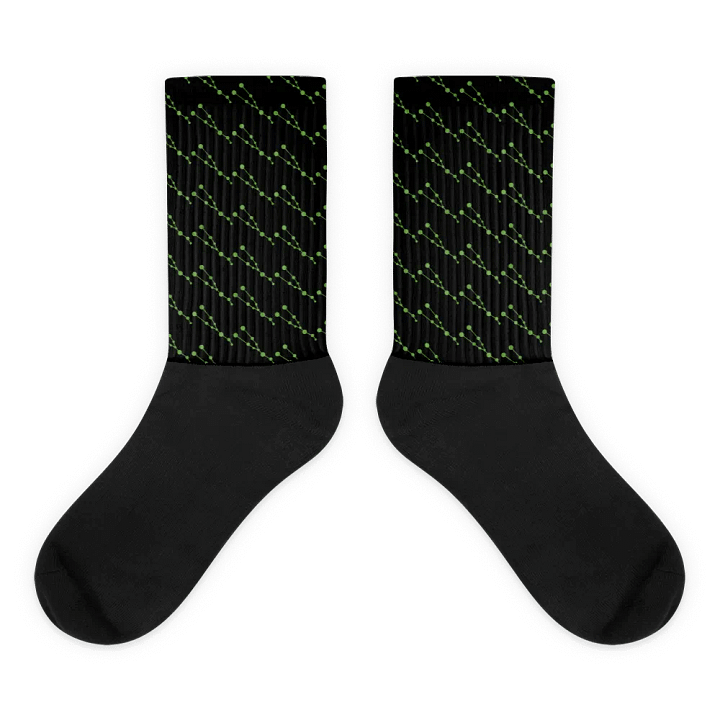 Taurus Green Fusion Sublimated Socks product image (1)