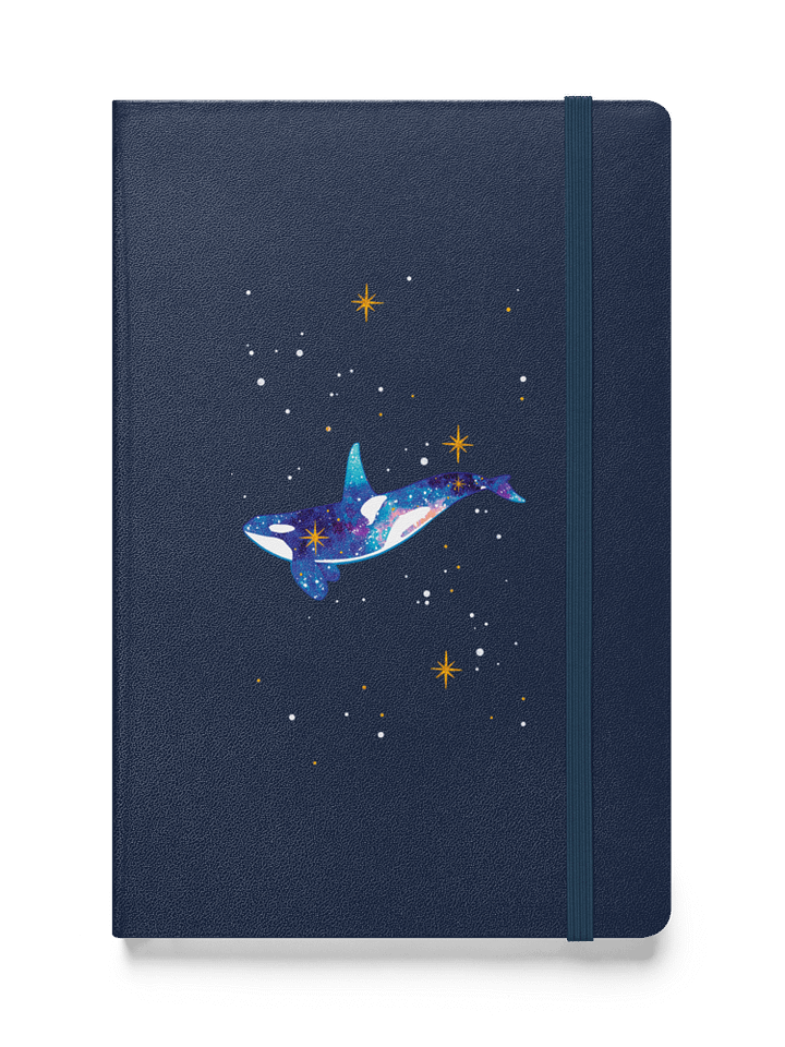 Galaxy Orca - Hardcover Notebook product image (1)