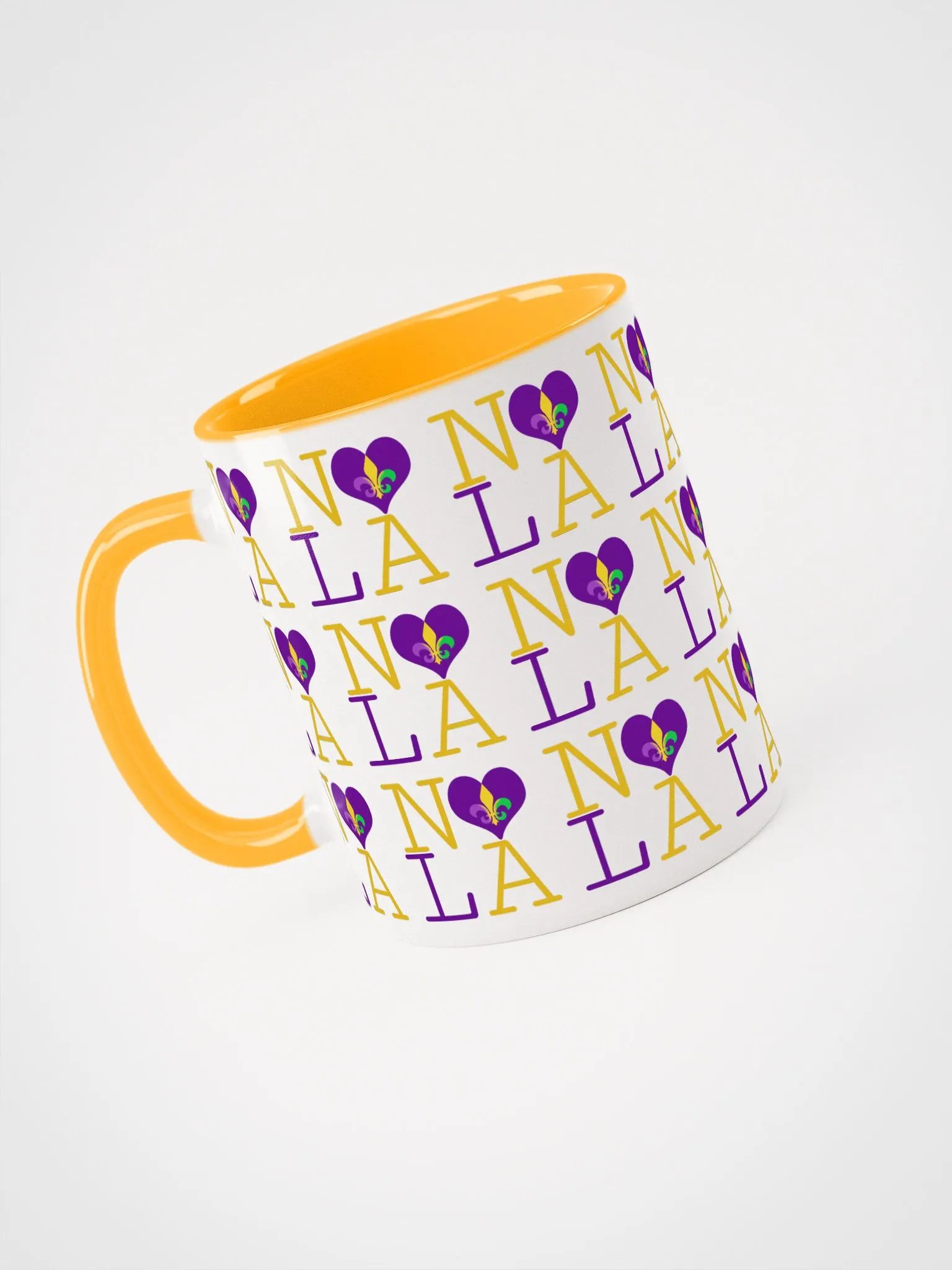 I LOVE NOLA **LEGACY COLOR MUG** (MARDI GRAS 3 FULL INFINITY) product image (23)