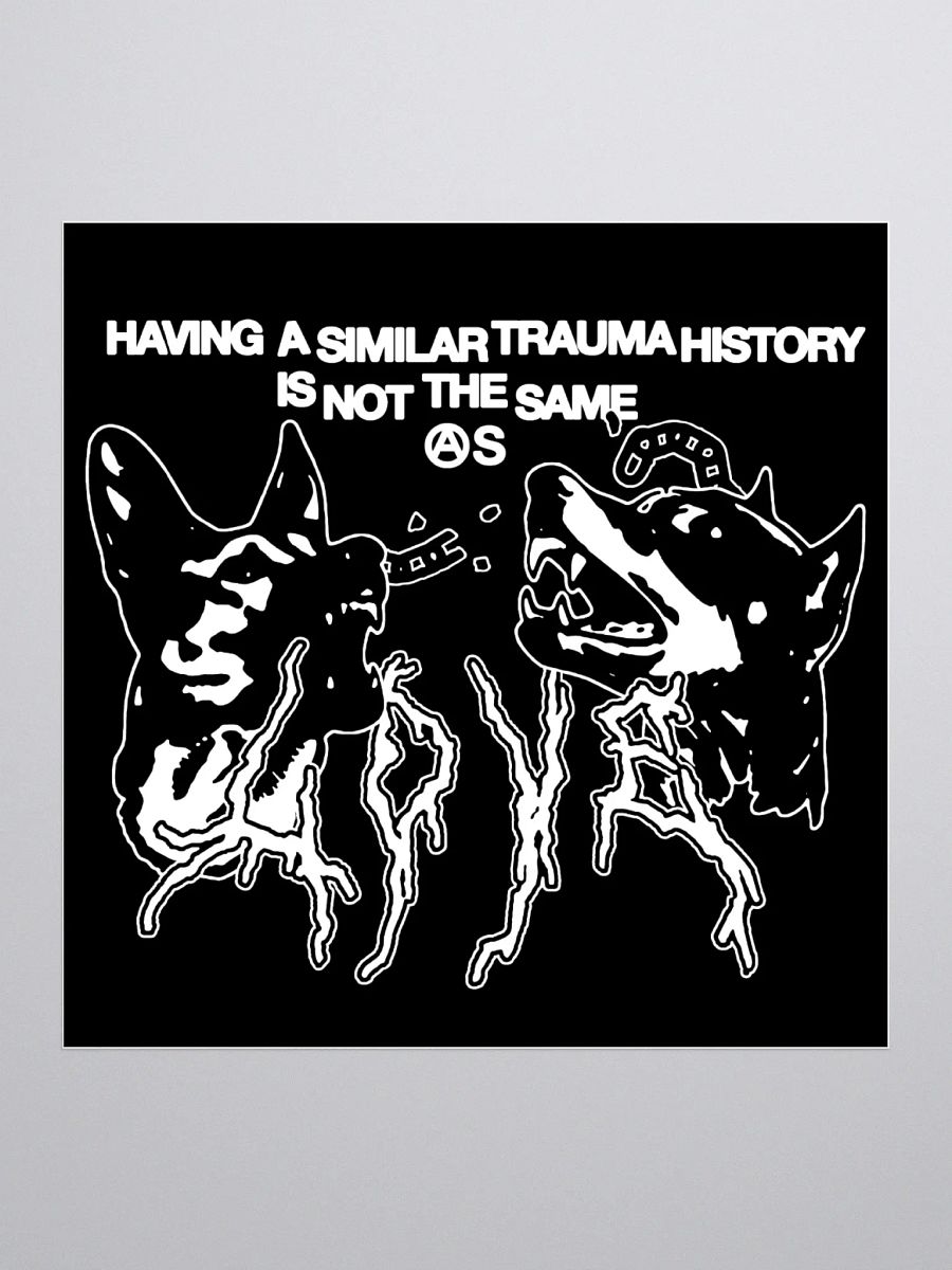Not Yr Trauma Sticker product image (1)