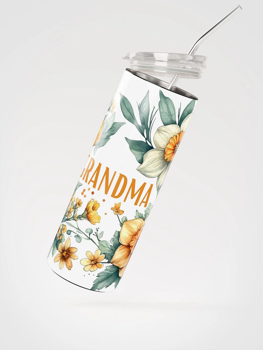 Grandma's Daffodil Garden Stainless Steel Tumbler product image (3)