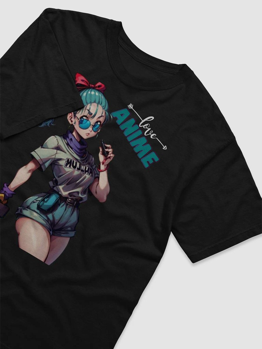Love Anime Blue Hair Character Shirt product image (3)