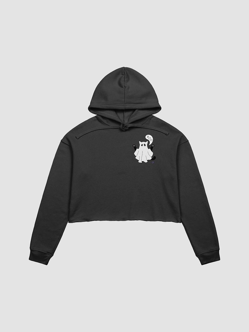 Boo-tiful Ghost Crop Hoodie