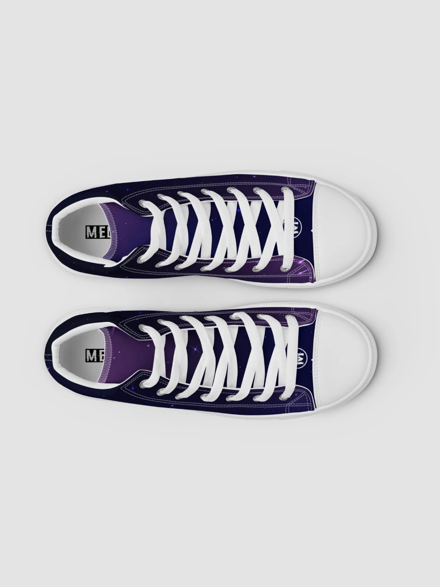 Grape Galaxy Quest - Women's High Tops | #MadeByMELO product image (13)