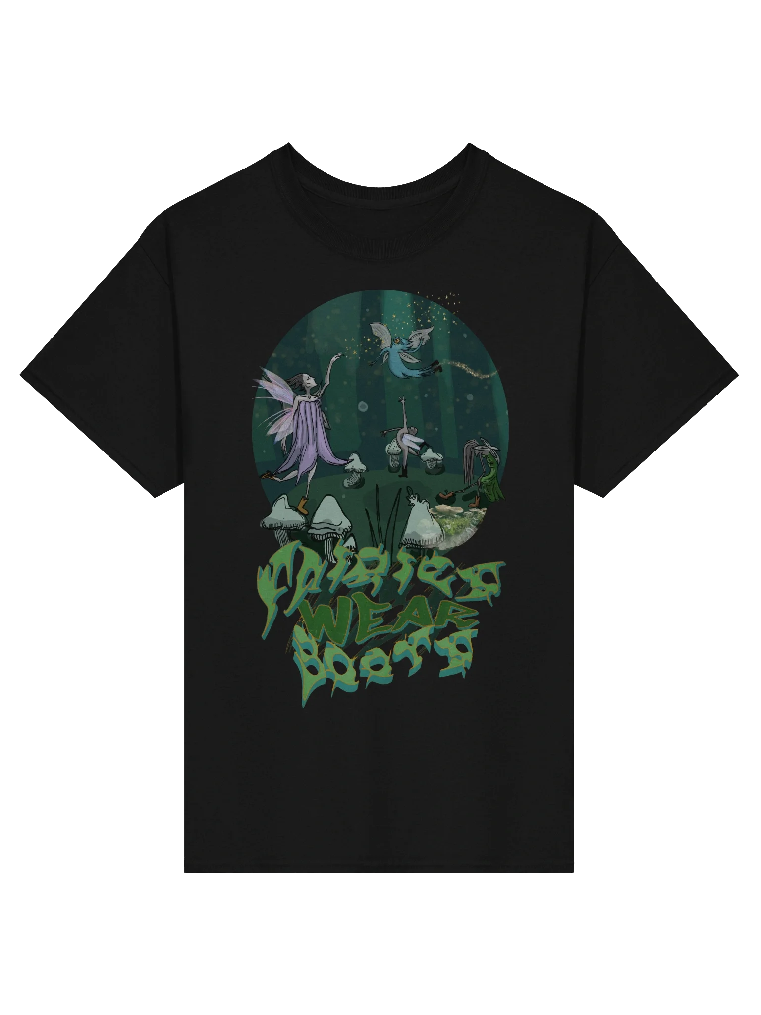 Whimsical Forest Fairy T-Shirt product image (1)