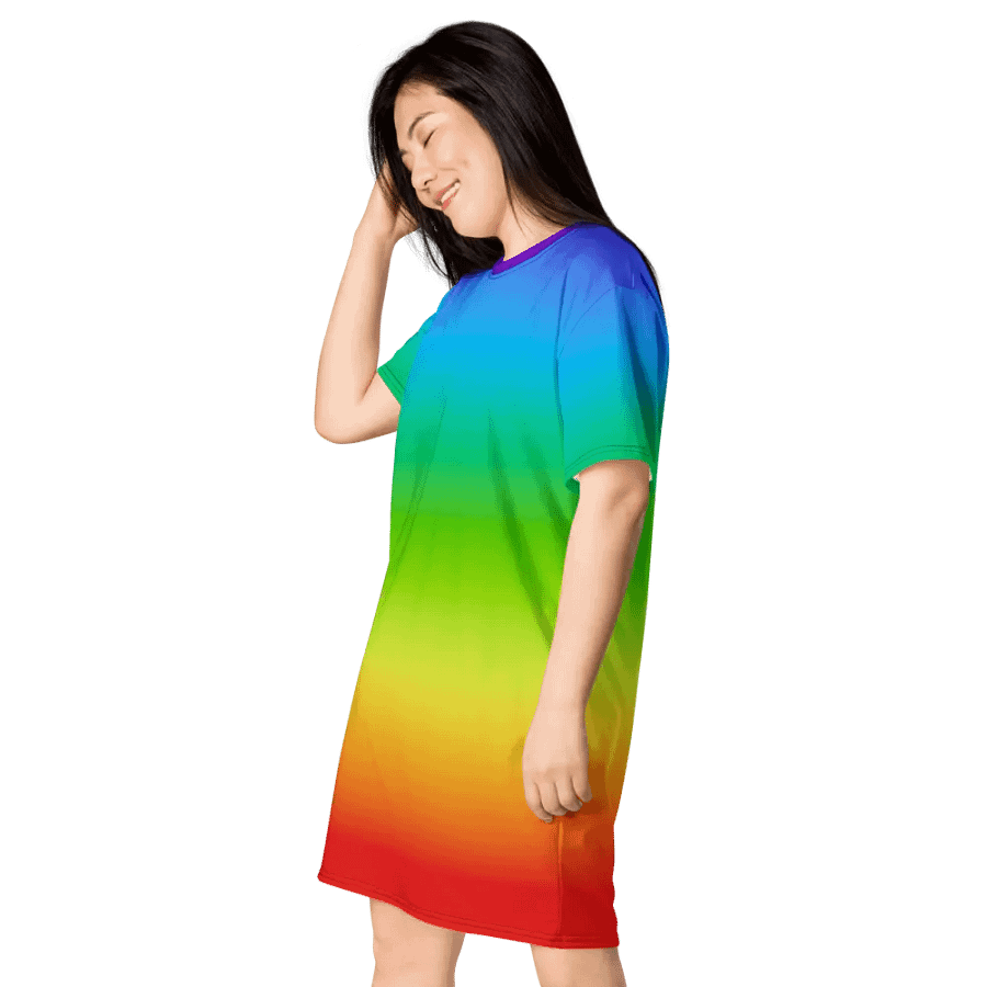 Rainbow T-Shirt Dress product image (4)
