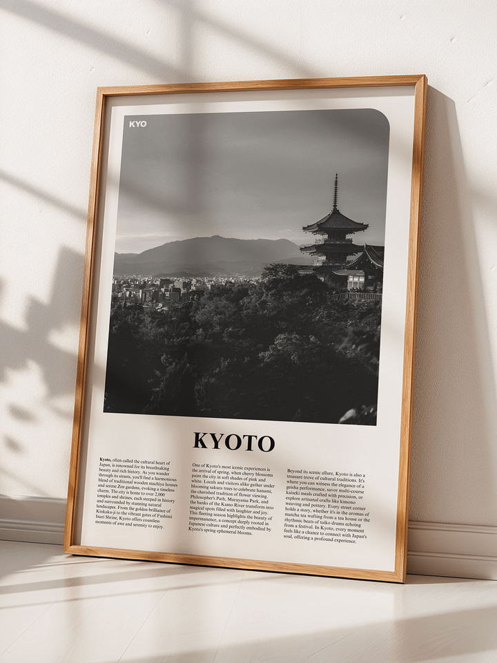 Kyoto 01 Newspaper Poster product image (2)