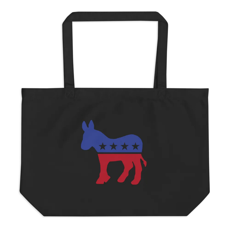 HAND BAG WITH DEMOCRATS SIGN product image (1)