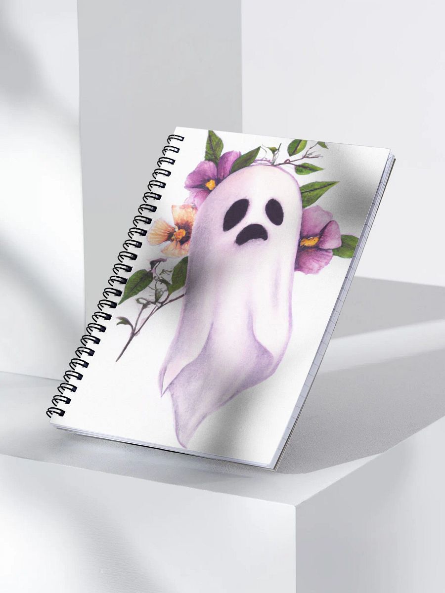 Floral Ghost notebook product image (4)