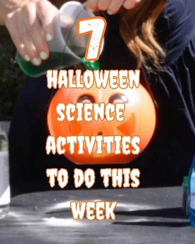 Comment LINK and I’ll send you my full list of science Halloween activities (including a 30-minute playlist of Halloween scie...