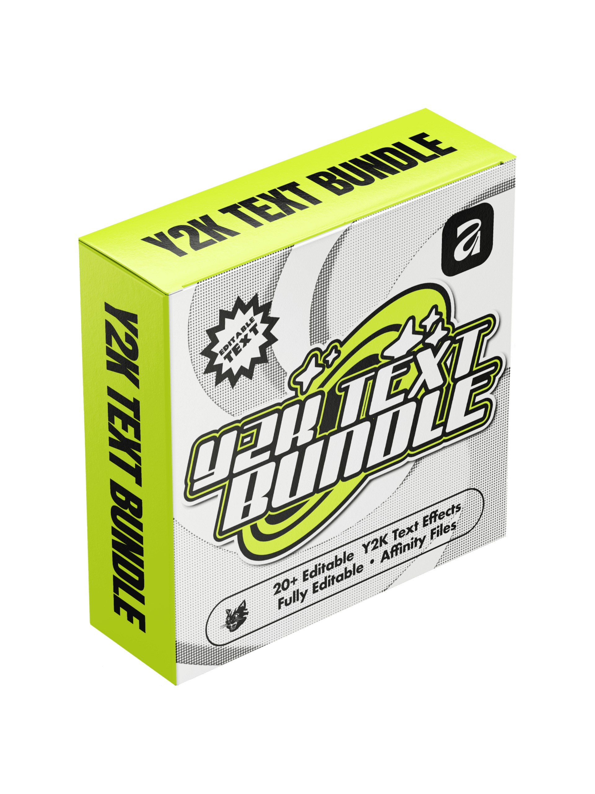 20+ Editable Y2K Text Effects For Affinity product image (1)