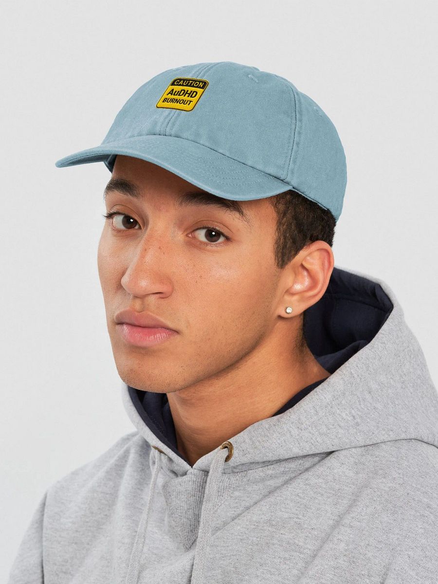 CAUTION: AuDHD BURNOUT vintage dad hat product image (5)