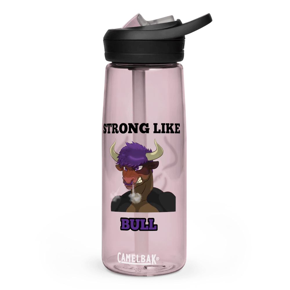 "Strong Like Bull" Camelbak Sport Water Bottle product image (1)