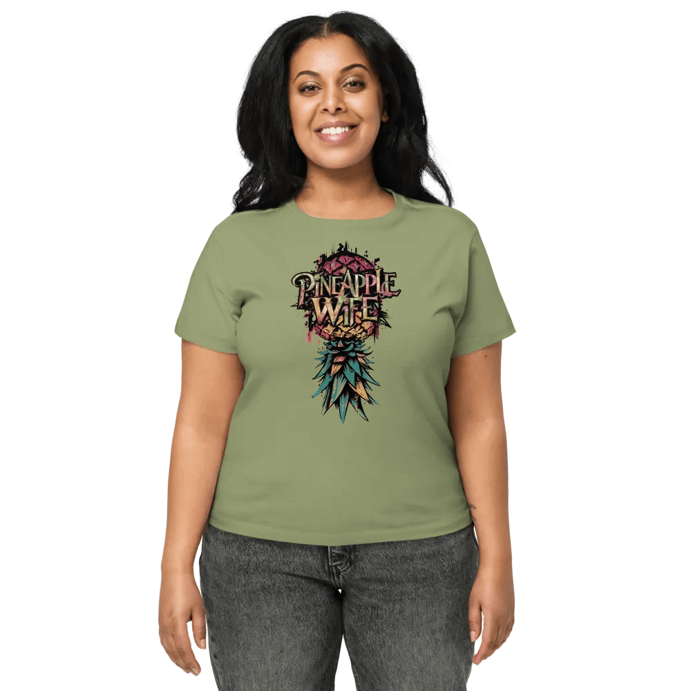 Pineapple Wife Urban Pineapple High Waisted Tee product image (6)