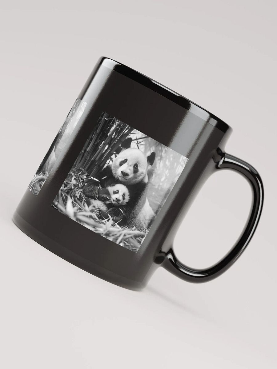 Panda Love Black Glossy Mug Set product image (7)