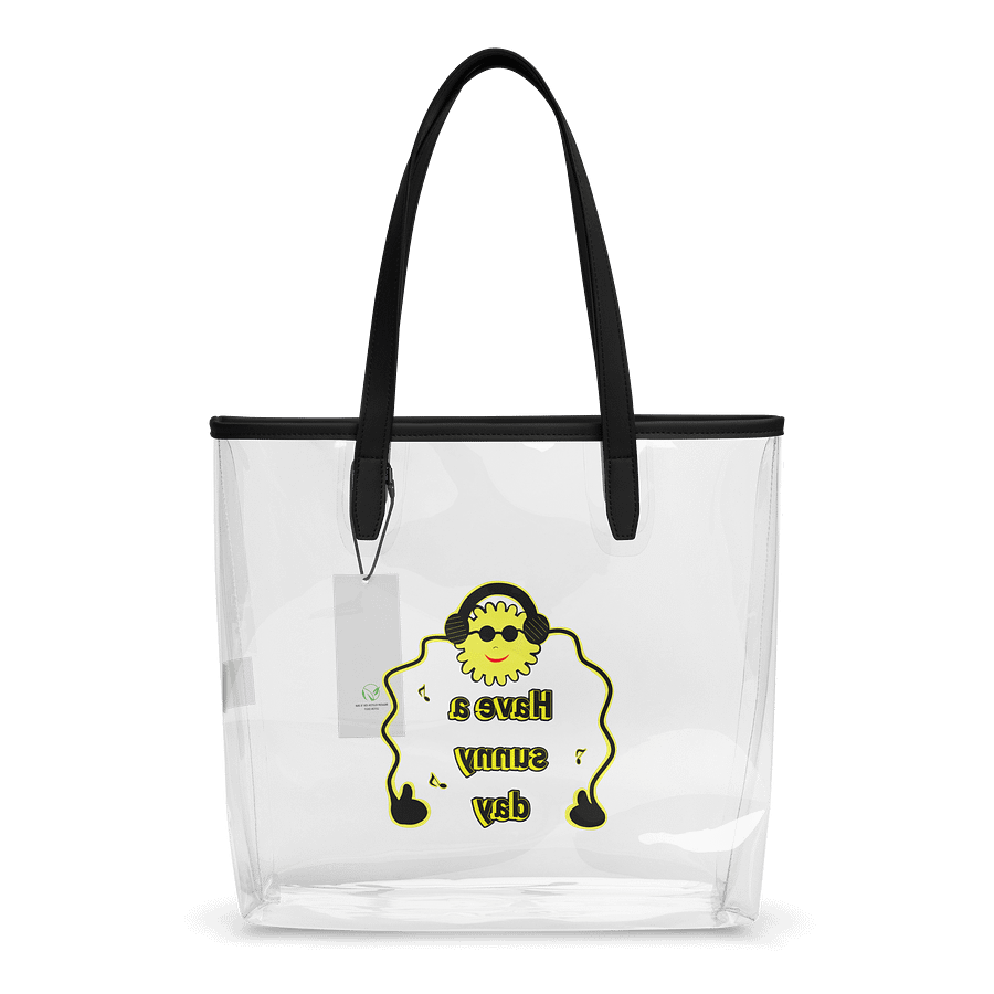 Sunny Vibes Clear Tote Bag product image (2)