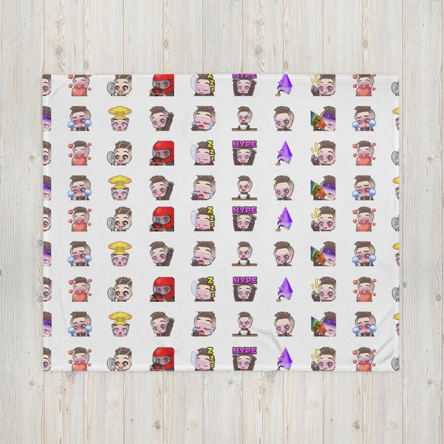 ASMR Destiny Emotes Blanket product image (3)