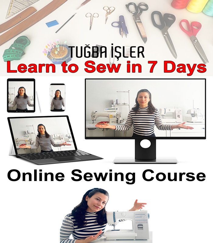 Learn to Sew in 7 Days Online Sewing Course - Tugba Isler product image (1)