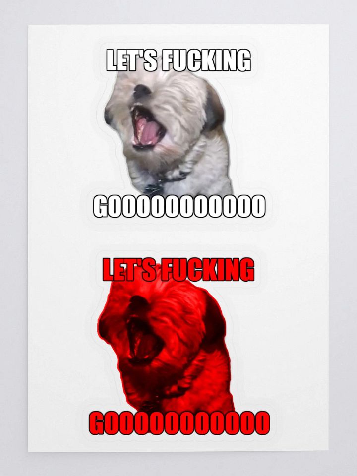LETS FUCKING GOOOOO STICKERS!!!!! product image (1)